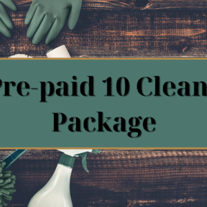 Pre-paid 10 Cleans Package