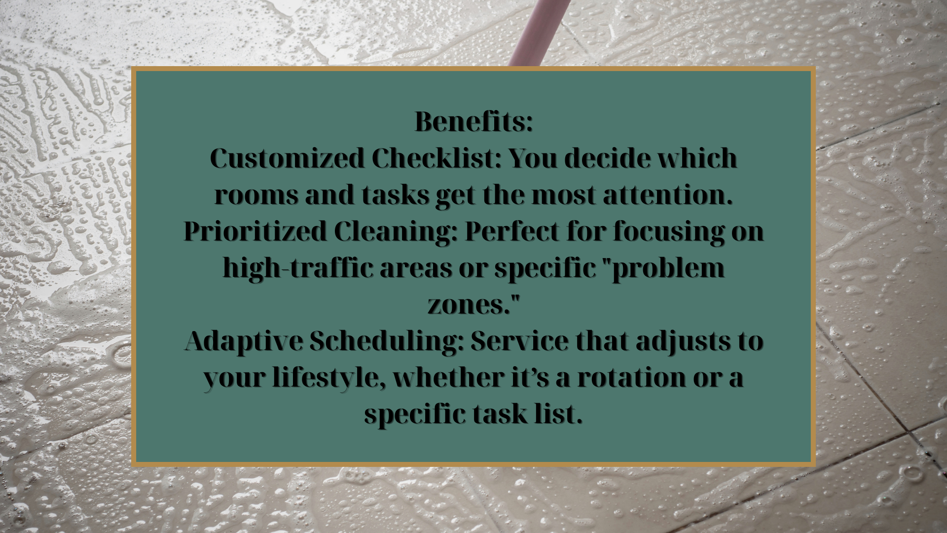 Custom Cleaning Service 2 Custom Cleaning Service