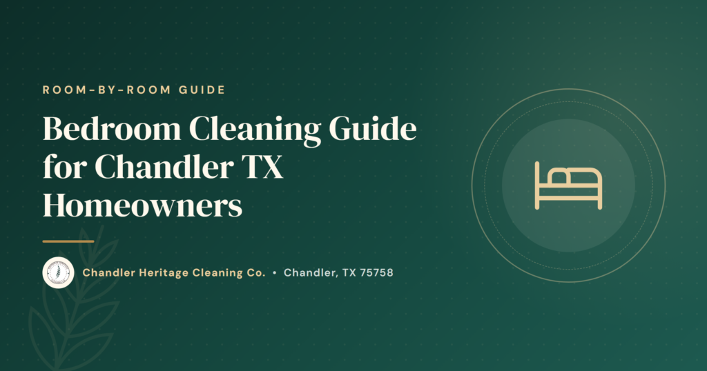 Bedroom Cleaning Guide for Chandler TX Homeowners